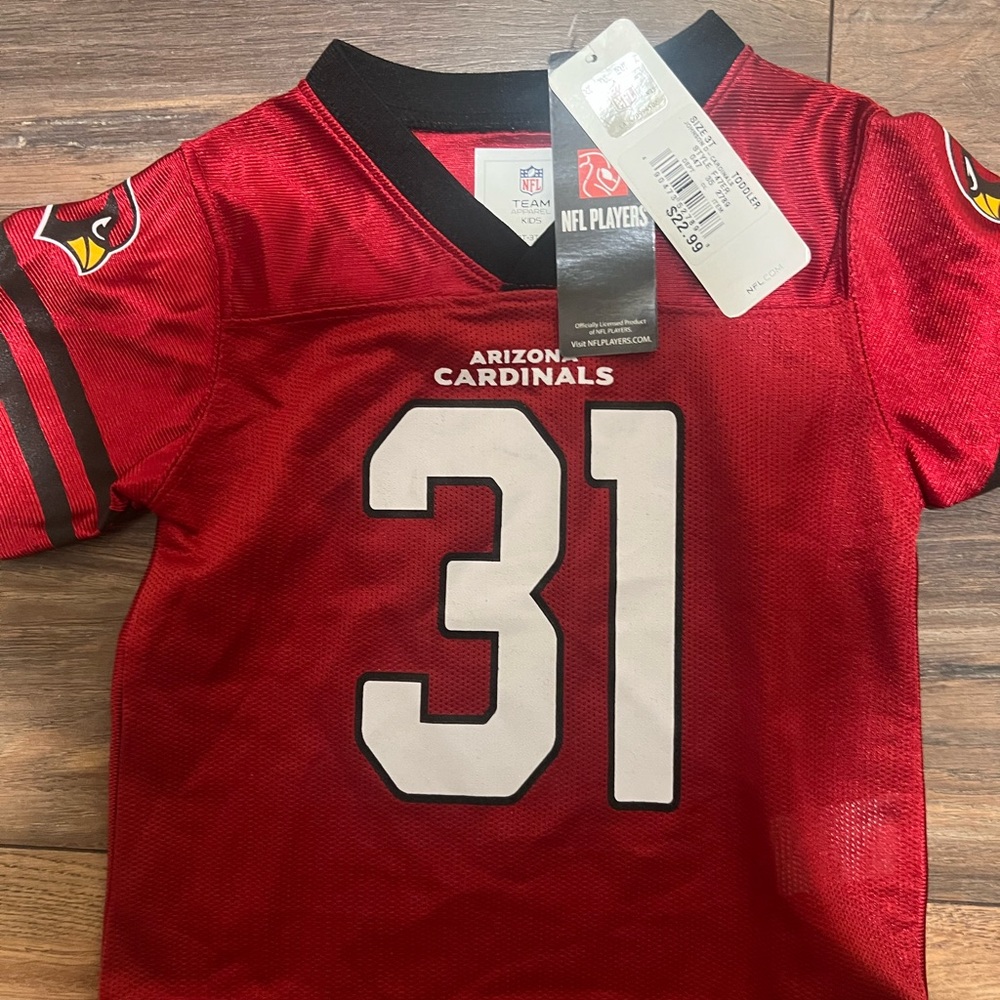 NFL Arizona Cardinals Kids Red Jersey